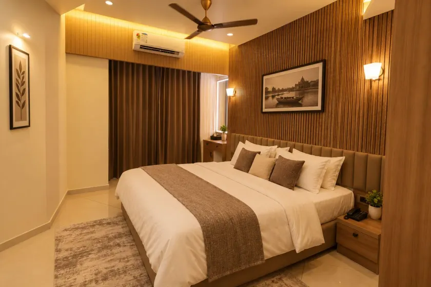 Hotel 9 Square Rajkot - Near Synergy Hospital - Image 1