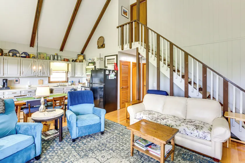 Deck, Fire Pit, Games: Family Escape Near Boone - Image 1
