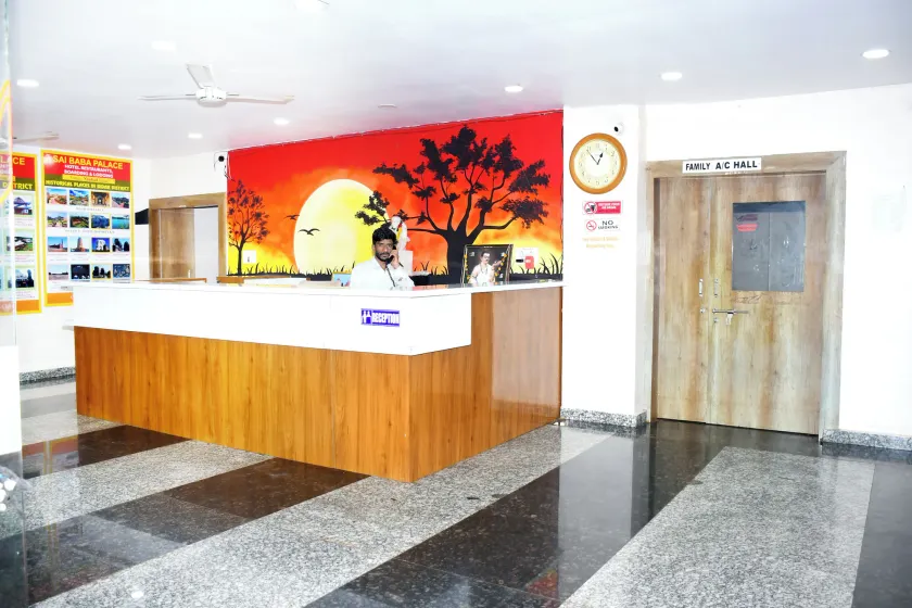Hotel Sai baba Palace Lodge & Bording - Réception