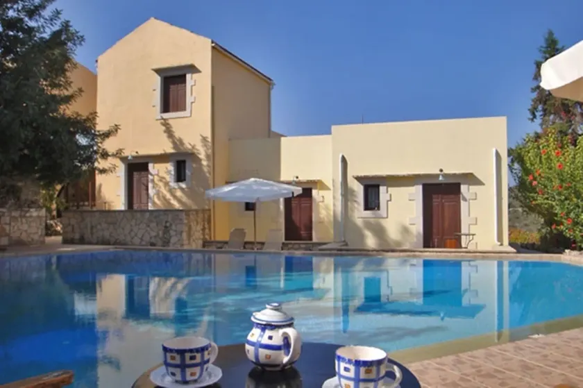 Crete holiday rental small village close to beaches -sharing a large pool - Image 1