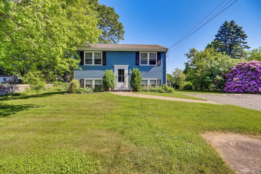 Bright Narragansett Beach Escape w/ Deck & Yard! - Image 1