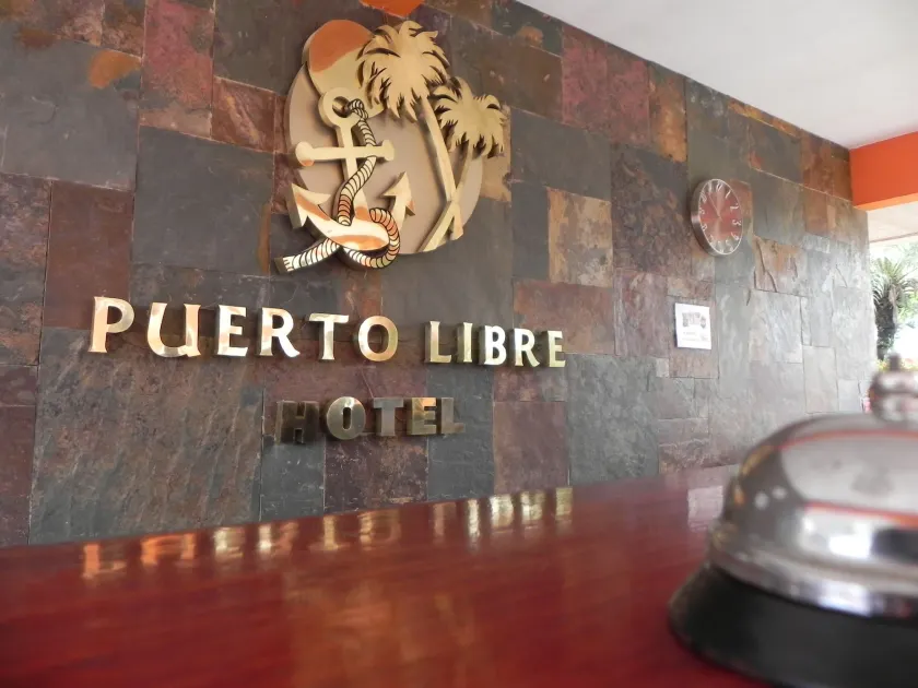 Hotel Puerto Libre - Check-in/check-out kiosk