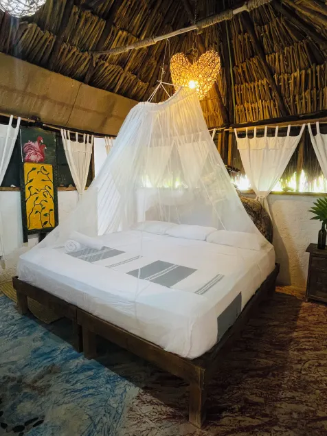 Casa Jade Ecobungalows Las coloradas - Chambre