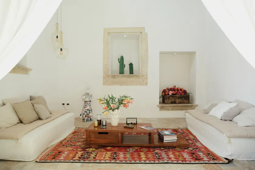 La Restuccia Masseria Urban - Siddeområde i lobbyen