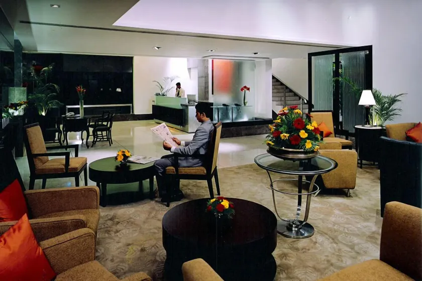 Centurion Hotel - Siddeområde i lobbyen