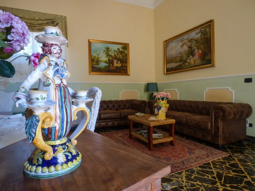 Palazzo Giovanni bed and breakfast - Coin salon dans le hall