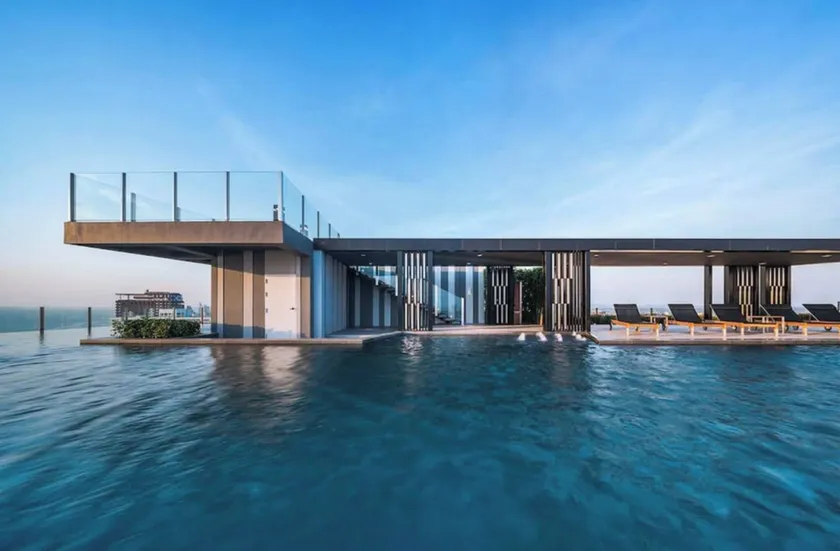 Appartement avec piscine | Vue piscine - Image 1