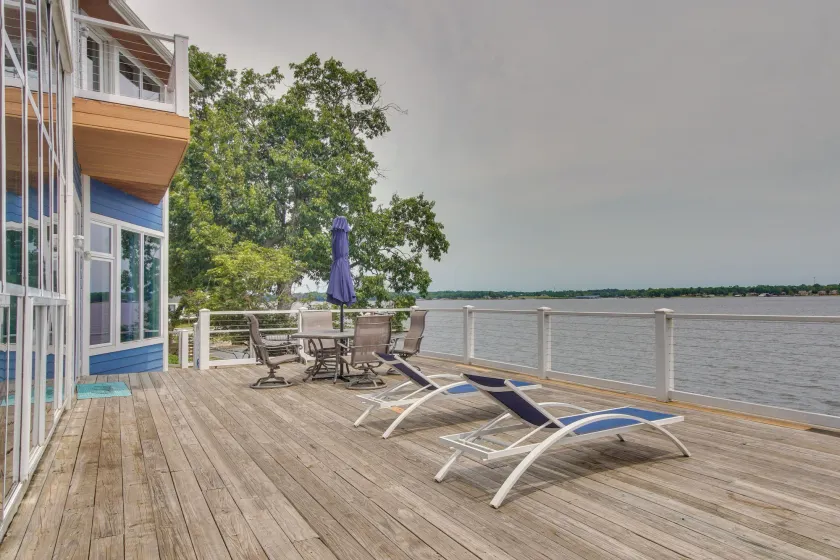 Indoor Pool + Waterfront Deck: Spacious Jay Home - Image 1