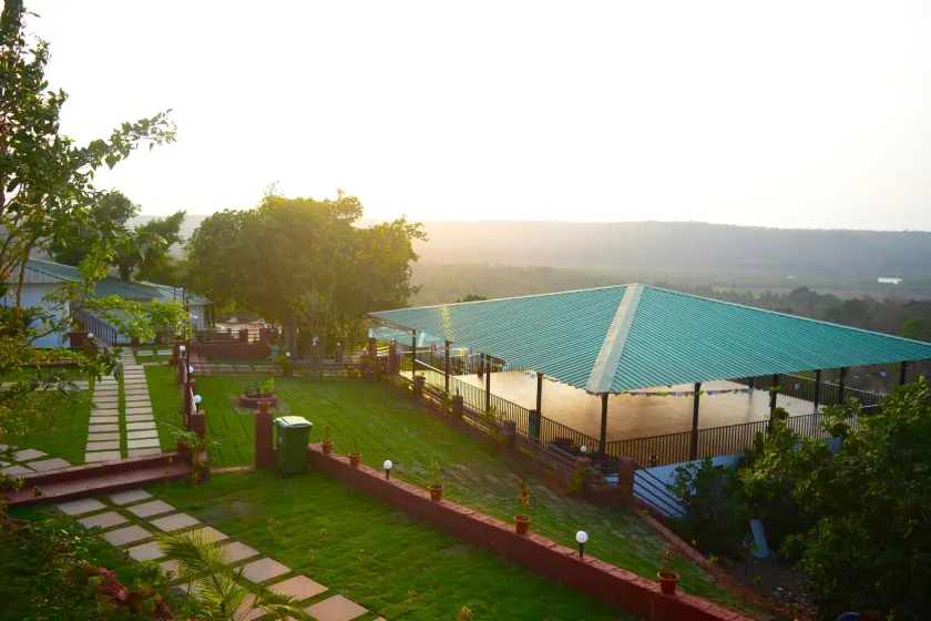 Cashew Leaf Eco Resort, Goa - Interior entrance