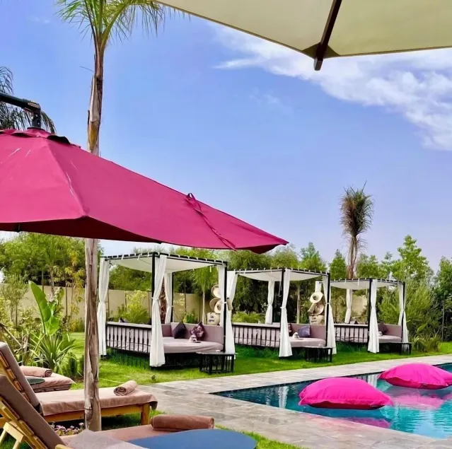 Villa Hasard Marrakech - Living area