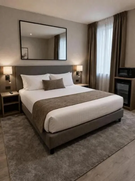 Hôtel Le Castanea Entre Aurillac et Marcolès Auvergne - Værelse