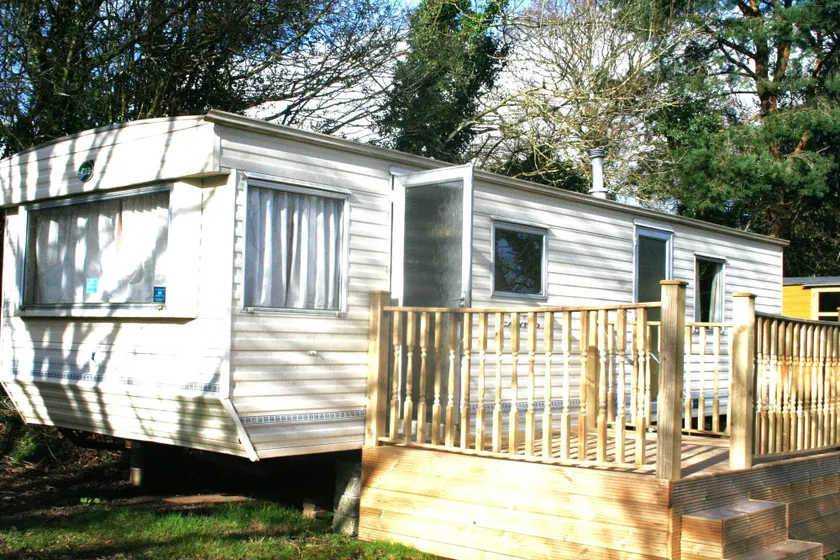 Lovely Bk Calypso Bluebird 6 Berth Holiday Caravan - Image 1