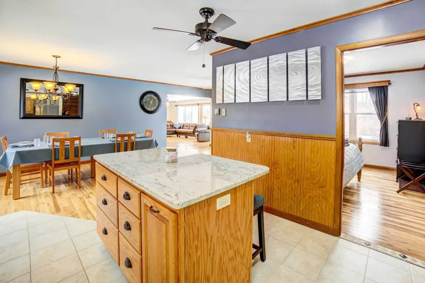 Waterfront Evart House on Chippewa Lake Channel - Interior