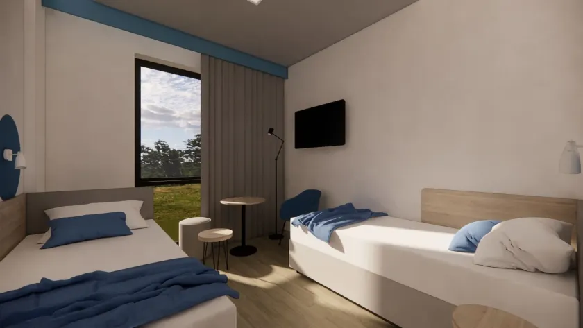 Hotel Active Stadium - Habitación