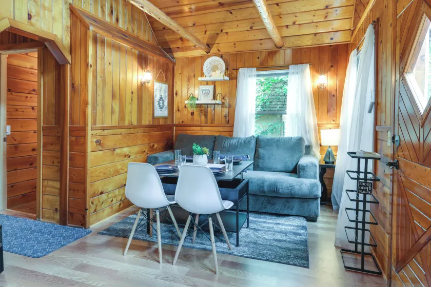 Fire Pit, Deck & Grill: Cozy Twain Harte Cabin! - Image 1