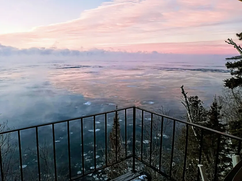 Cliff Dweller on Lake Superior - Image 1