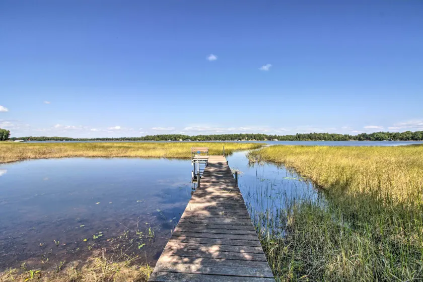 Platte Lake Home w/ Boat Launch & Deck! - Interior
