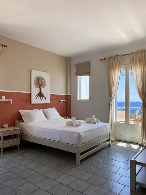 Agnadi Syros Beachfront Studios & Rooms - Chambre