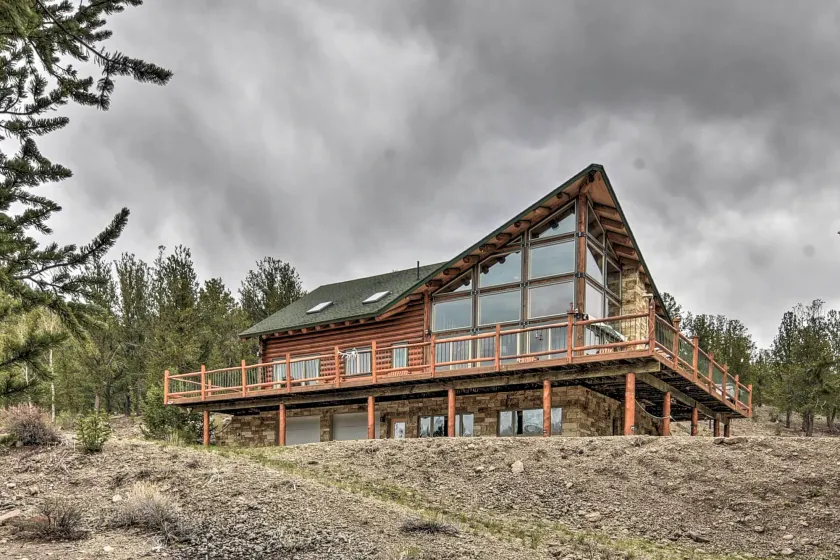 Spacious, Luxe Cabin w/ Mtn Views, Sauna & More! - Innenbereich