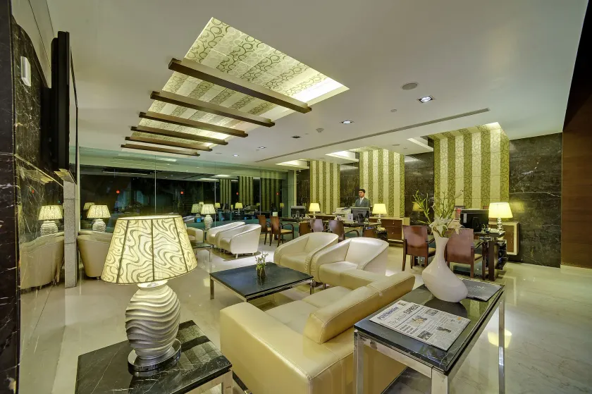 Ramee Grand Hotel and Spa, Pune - Lobby sitting area