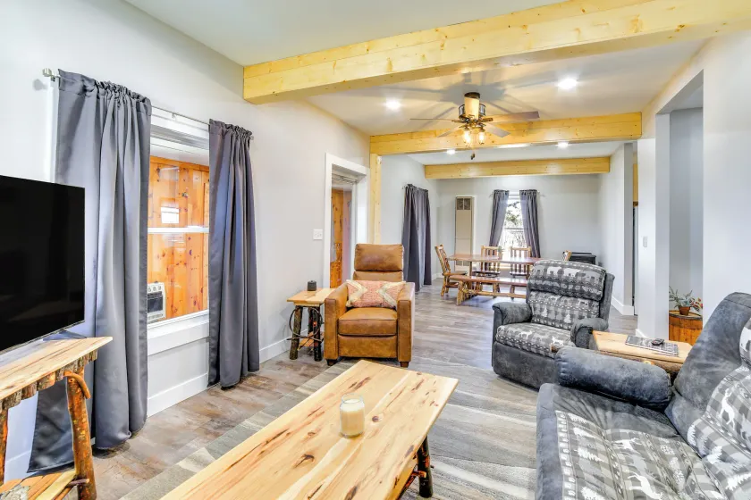All-season Seney Home w/ Private Yard & Fire Pit! - Image 1
