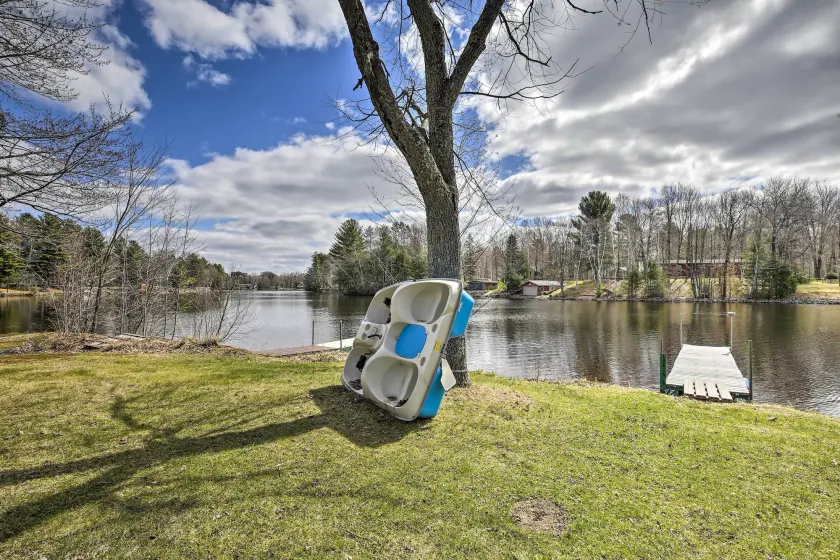 Lakeside Cabin w/ Fire Pit: Near Pine Point Park! - Image 1