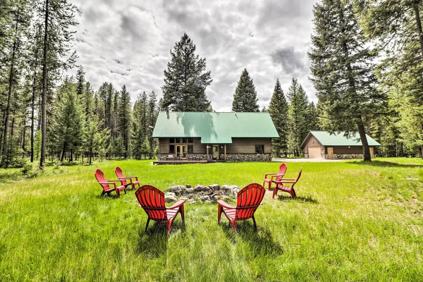 Secluded Bigfork Cabin w/ Huge Yard + Grill! - Image 1
