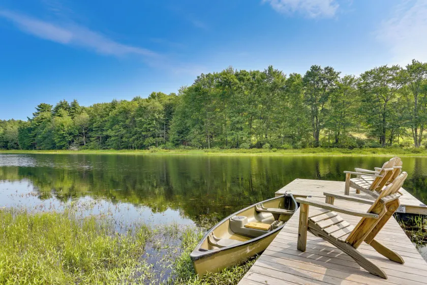 Lakefront Catskills Container Home: Private Lake - Image 1