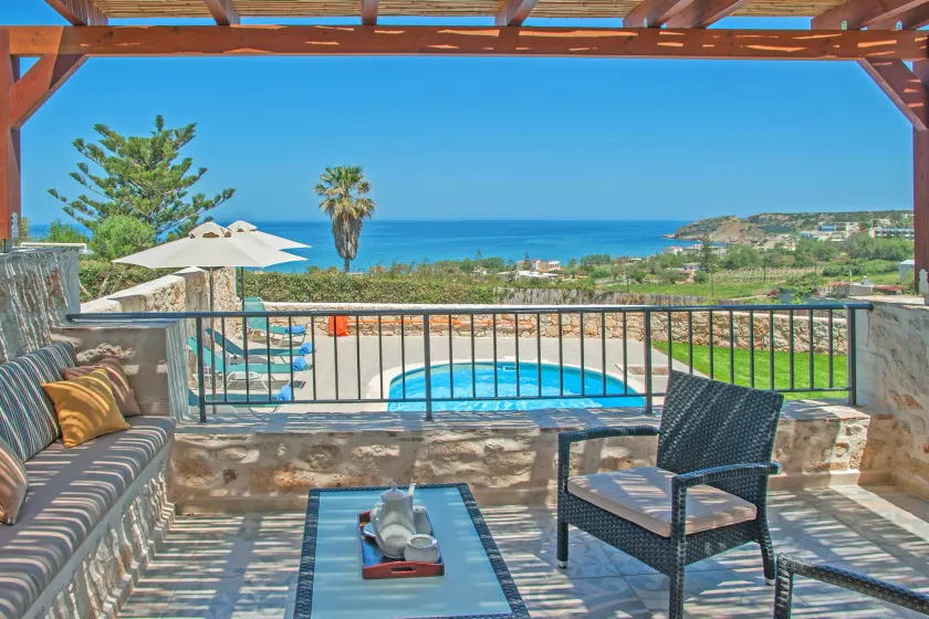 Stavromenos Villas - Private Pools & Seaview - 500m from Beach - Image 1