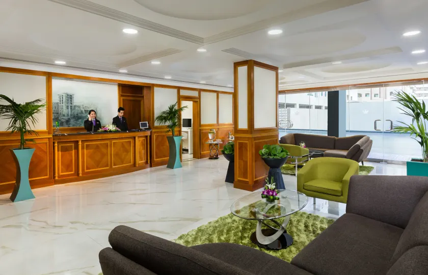 Savoy Park Hotel Apartments - Coin salon dans le hall