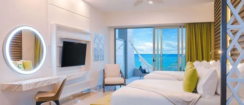 2BR Oceanview Suite Garza Blanca Cancun - Chambre