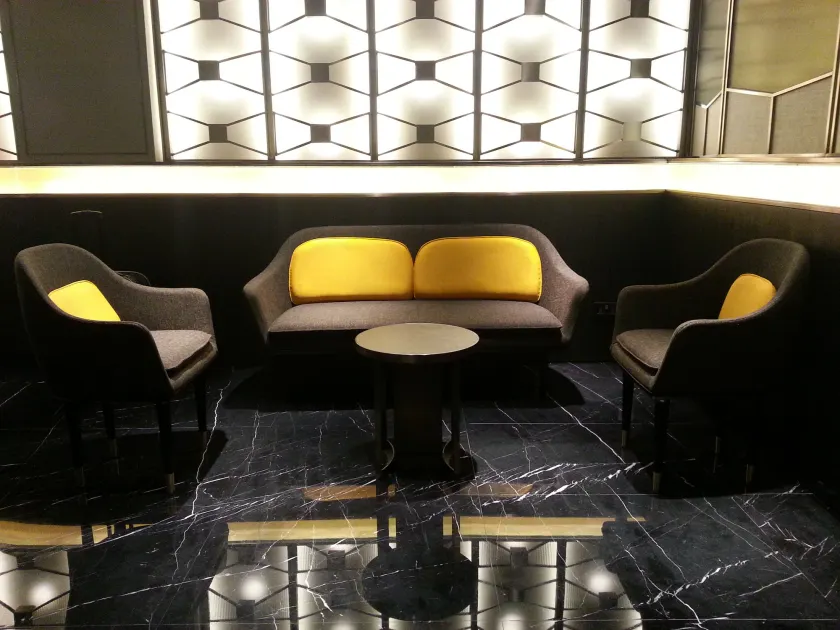 Brighton Hotel Hong Kong - Coin salon dans le hall
