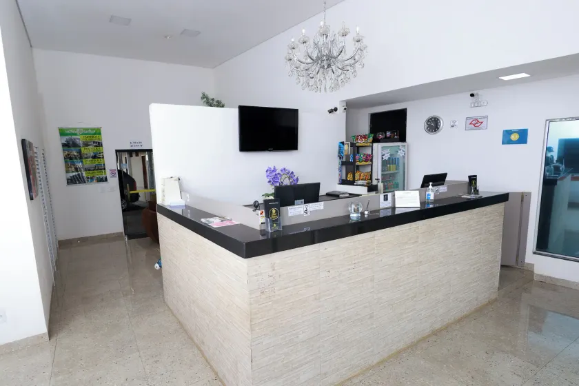 Hotel Portela II - Av Principal e a 500m do Thermas dos Laranjais - Reception