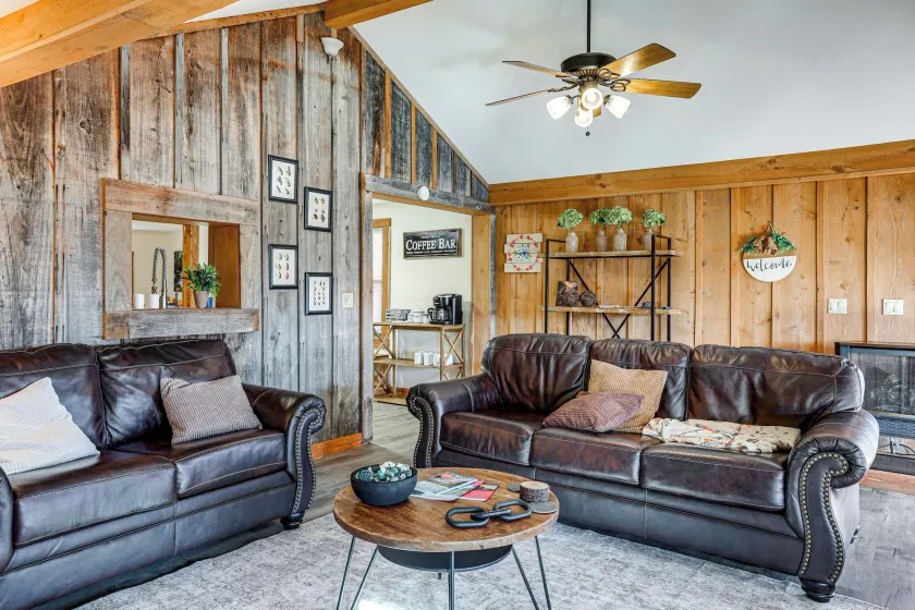 1/2 Mi to State Park! Riverfront Ozarks Retreat - Image 1
