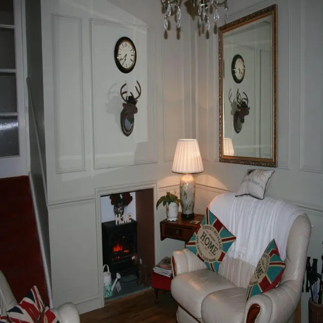 School House Cottage B&B - Coin salon dans le hall