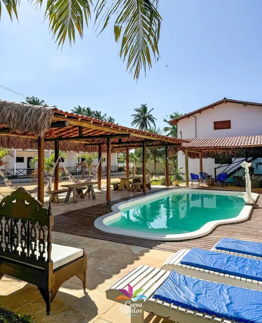 Pousada Curva dos Ventos-Próximo à praia com café da manhã em Icaraí de Amontada - Image 1