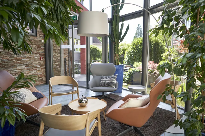 Hotel City Krone - Coin salon dans le hall