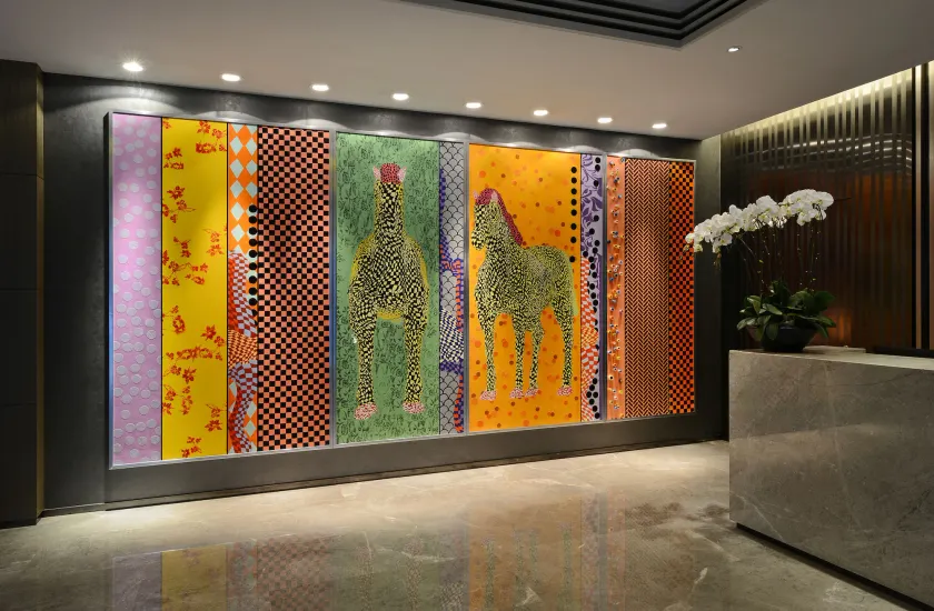 Rhombus Park Aura Chengdu Hotel - Interior entrance