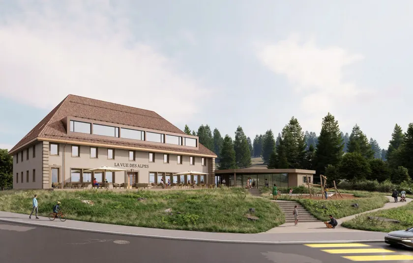 Hôtel-Restaurant-Spa-Séminaires de la Vue-des-Alpes - Image 1