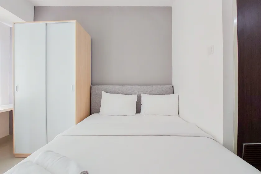 Fully Furnished And Homey Studio Serpong Garden Apartment - Chambre