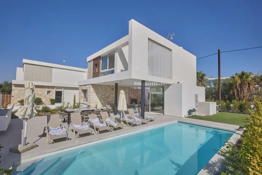 New 5 Bedroom Villa With Pool in the Center of Ayia Napa l Kube Villa 4 - Image 1