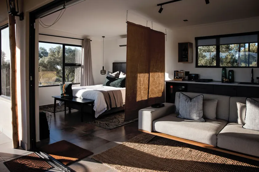 Wagyu Mountain Lodge - Living area