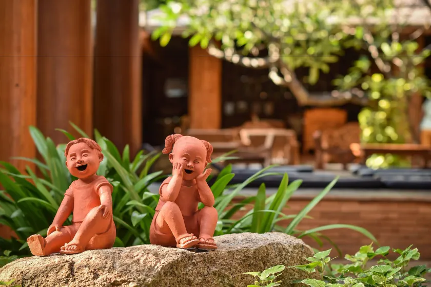 Santhiya Koh Phangan Resort and Spa - Entrée intérieure