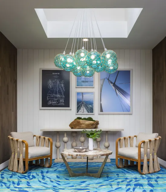 Riviera Resort Palm Springs - Sitzecke in der Lobby