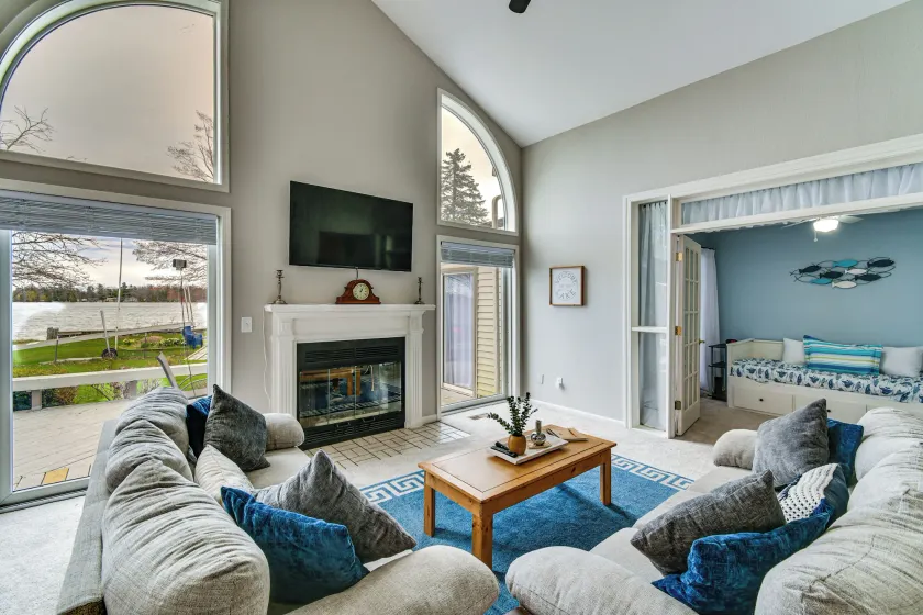 Lakefront Fall Home w/ Deck & Dock in Oscoda Twp! - Image 1
