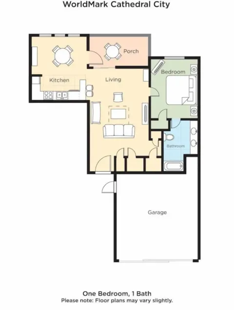 Cathedral City 1BR Apartment with Resort Access - Image 1