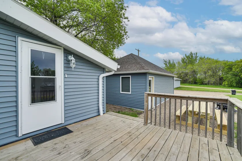 Serene Devils Lake House w/ Deck + Fire Pit! - Interior