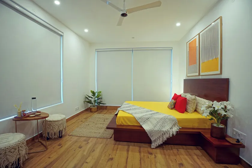 SaffronStays Mountains & Martini Villa, Tehri - Chambre
