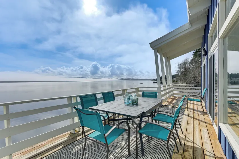 Decks & Views: Waterfront Shelton Home - Image 1