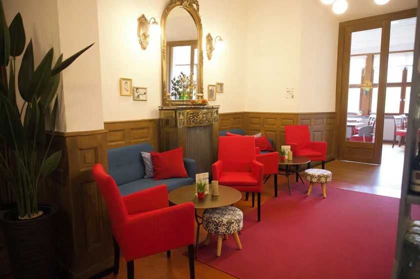 Schlosshotel Horneck - Sitteområde i lobbyen